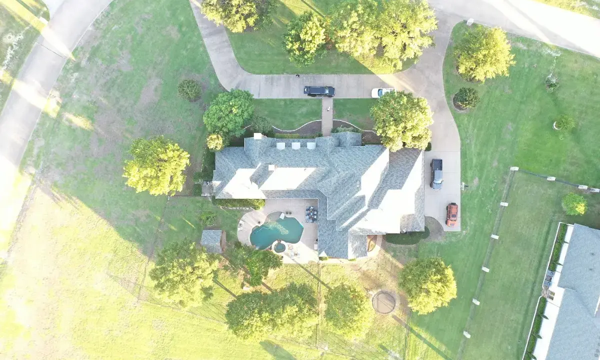 New shingle roof installation on a home in Bluffdale